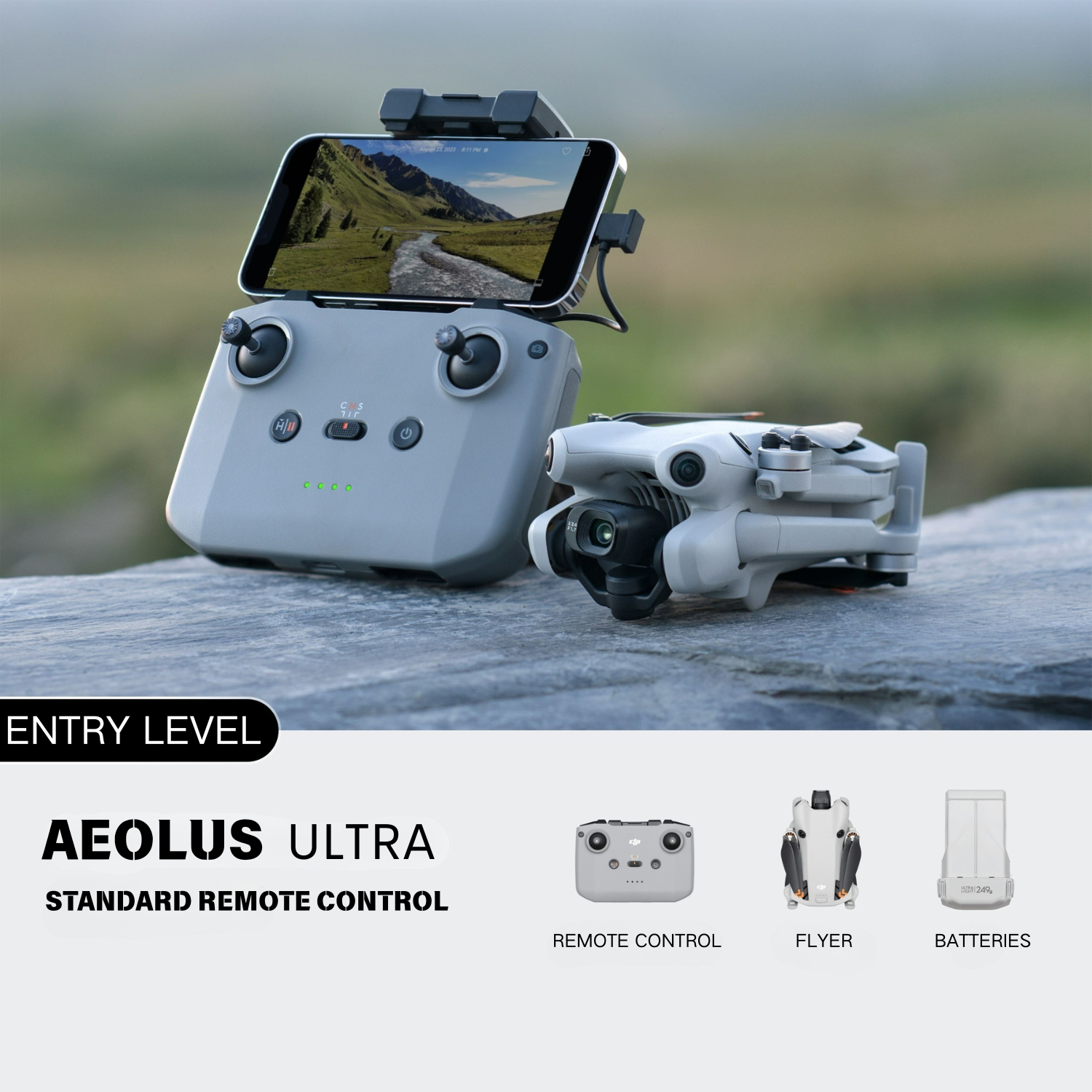 Aeolus Ultra Foldable Ultralight Drone with Active Obstacle Avoidance Smart Following